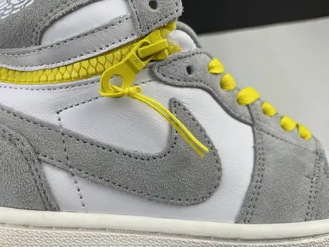 1st Kicks High CW6576-100 Jordan 1 Light Smoke Switch Air 0612